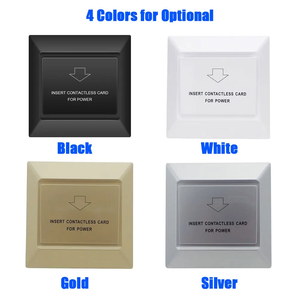 Гостиничный карточный переключатель питания для гостевого комнаты в мотеле