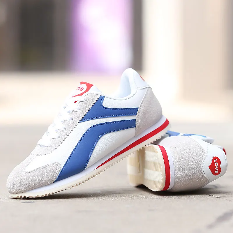 

Men's Sports Shoes Zapatos Informales De Hombre Korean Sneakers Man Shoes Casual Men Zapatillas For Adidasi Barbati White