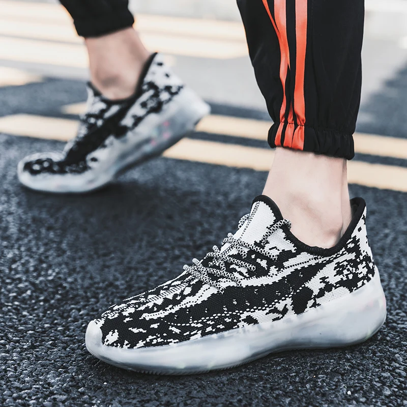 

Fashion Hot Sale Sneakers For Men High Quality Anti Slip Breathable Coconut Shoes Sports Male Casual Footwear With Free Shipping