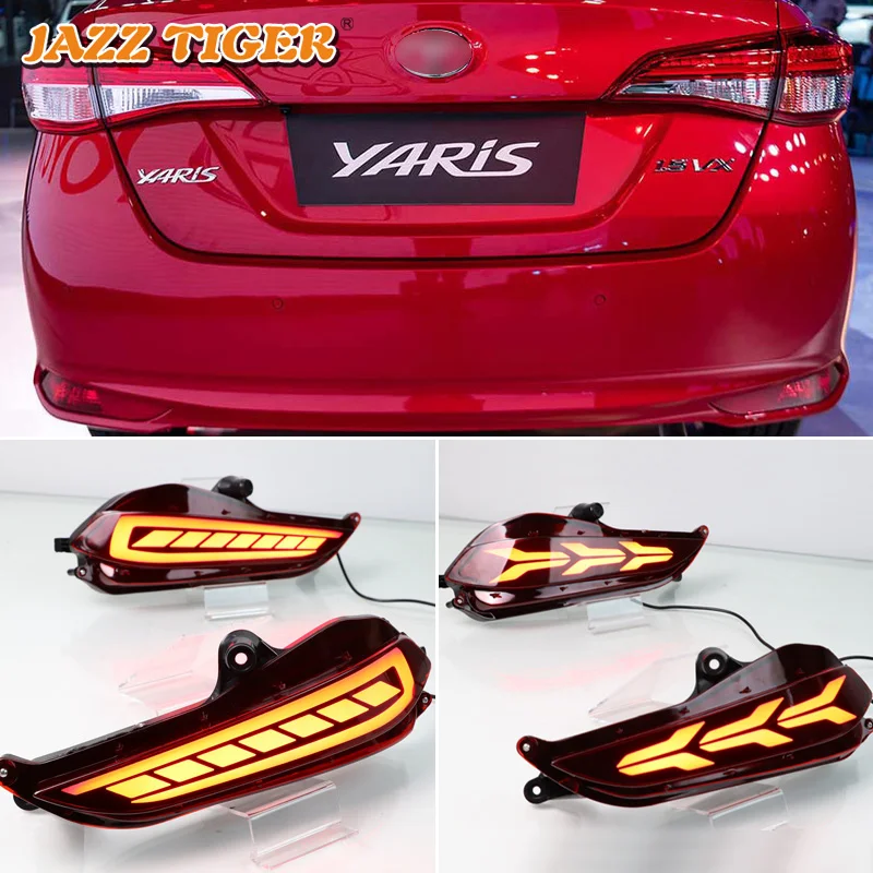 JAZZ TIGER 2 шт. многофункциональный автомобильный фсветильник заднего бампера