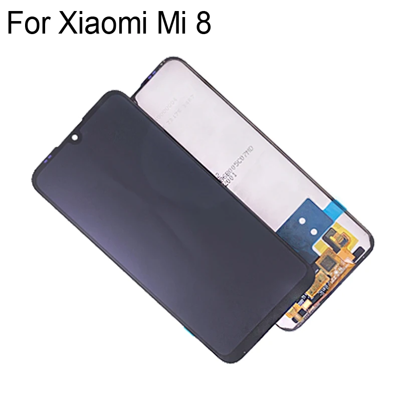 Протестировано хорошо для Xiaomi Mi 8 ЖК экран 100% Оригинальный дисплей + сенсорный в