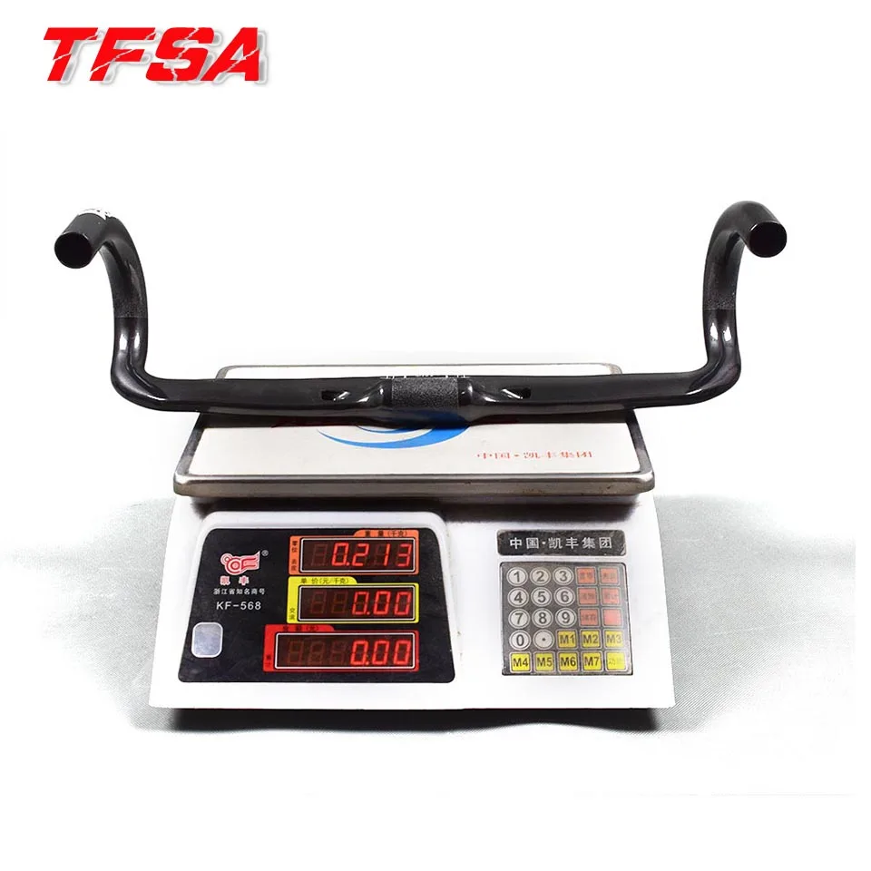 

Full carbon fiber carbon bent handlebars road bike handle bars size 400/420/440mm carbon bicycle handlebar