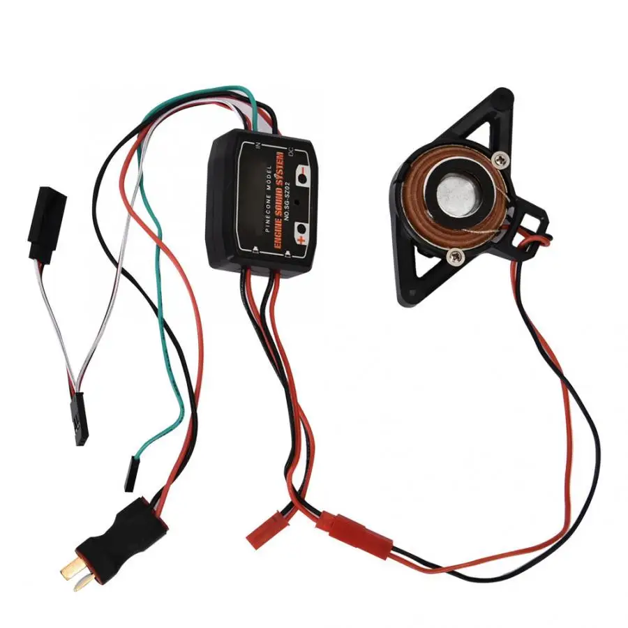 Горячий RC автомобиль двигатель звук имитация модуль Набор симулятор с SZ06