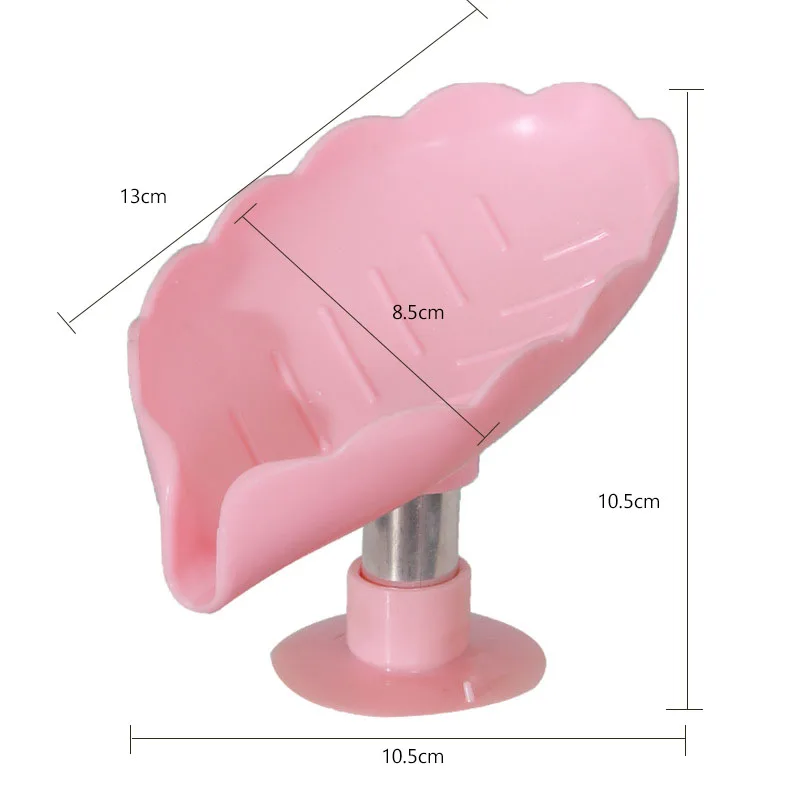 Мыльница в форме листа для ванной комнаты