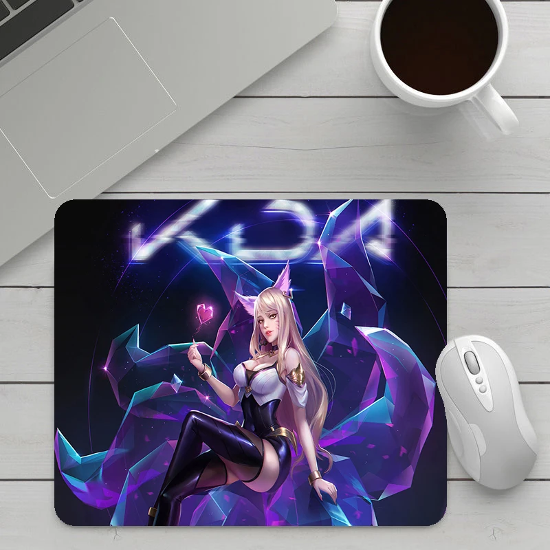 

Lol Gamer Desk Mat Cheap Gaming Laptop Table Pads Kda Deskmat Gamer Mouse Pad Anime Sexy Deskpad Computer Accessories For Office