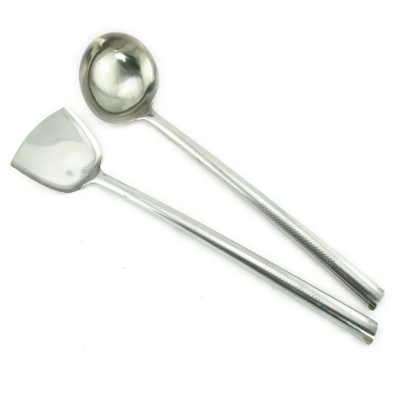 Термостойкая посуда cocina из металла большая лопатка нержавеющей стали ложки для