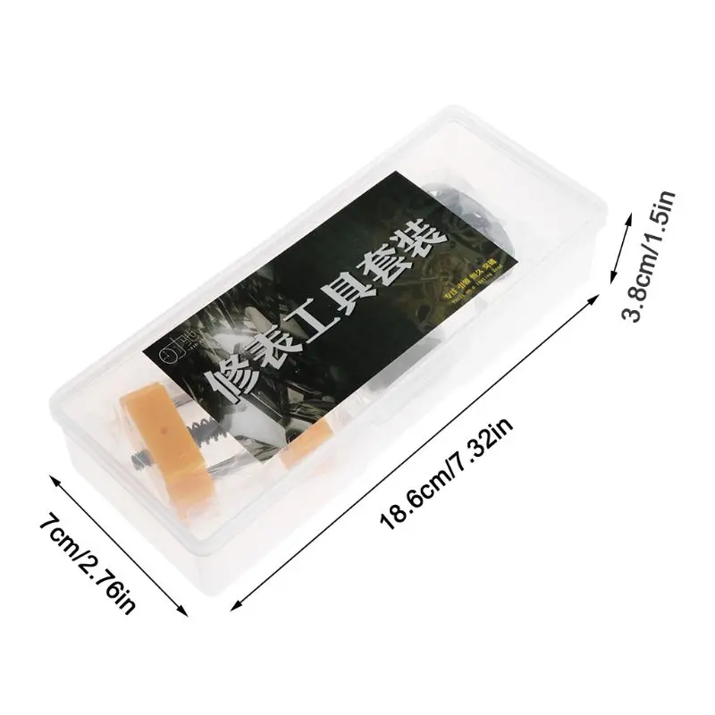 

1 Set Watch Repair Mount Tools Opener Back Cover Cap Opening 3 Claws Base Professional Kit Clock For Watchmaker Jeweler