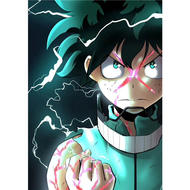 

Постер Midoriya Izuku, подарок фанату, 42*30 см, моя геройская академия