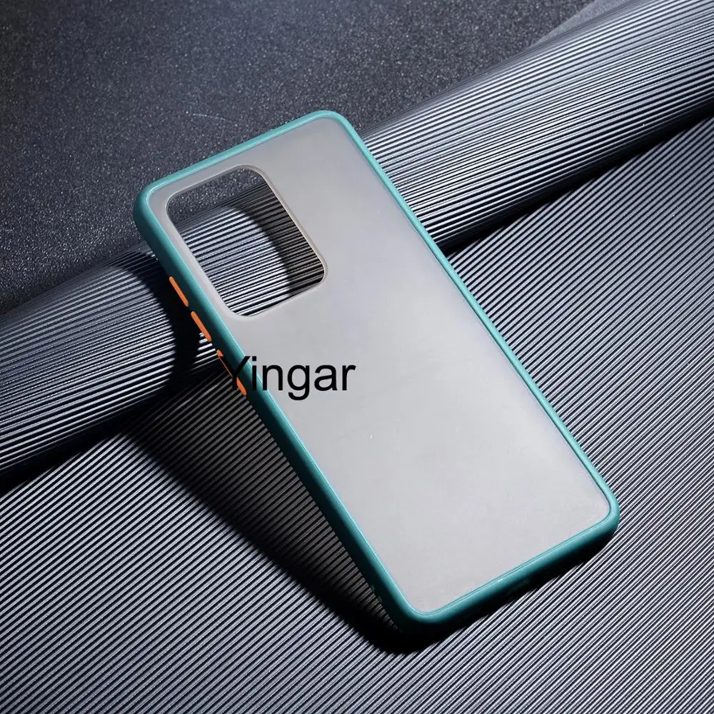 Для samsung Galaxy S20 S20Plus S20Ultra акриловый + ТПУ противоударный матовый защитный чехол на
