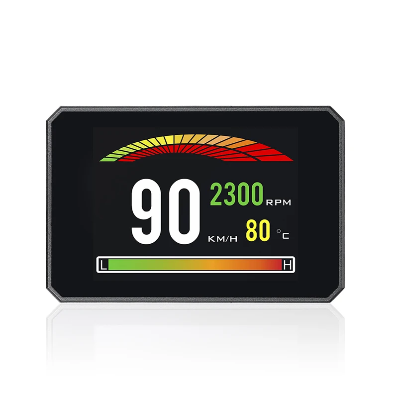 2din автомобильный стерео аудио резервный монитор HUD Автомобильный дисплей на