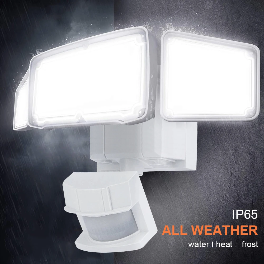 

Motion Sensor Solar Security Lights 1500LM LED Security Flood Lights High Sensitivity Wide Angle Illumination Waterproof Outdoor