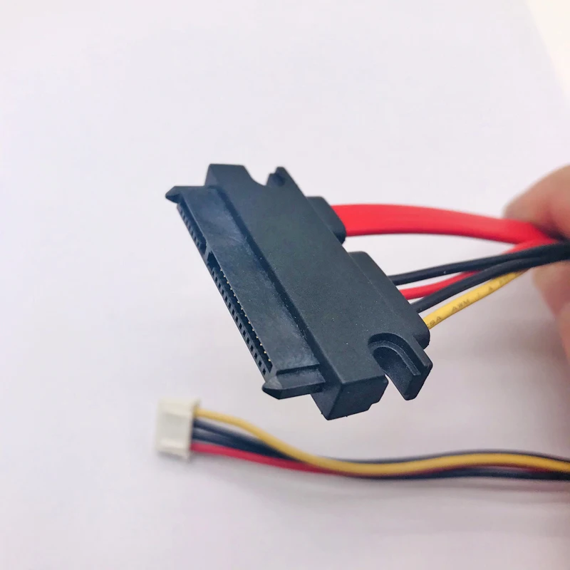 TICOSAN SATA 7 + 15P 22pin 180 ° К SH 2 0 4pin/SATA 7P кабель питания HDD жесткий диск высокоскоростной