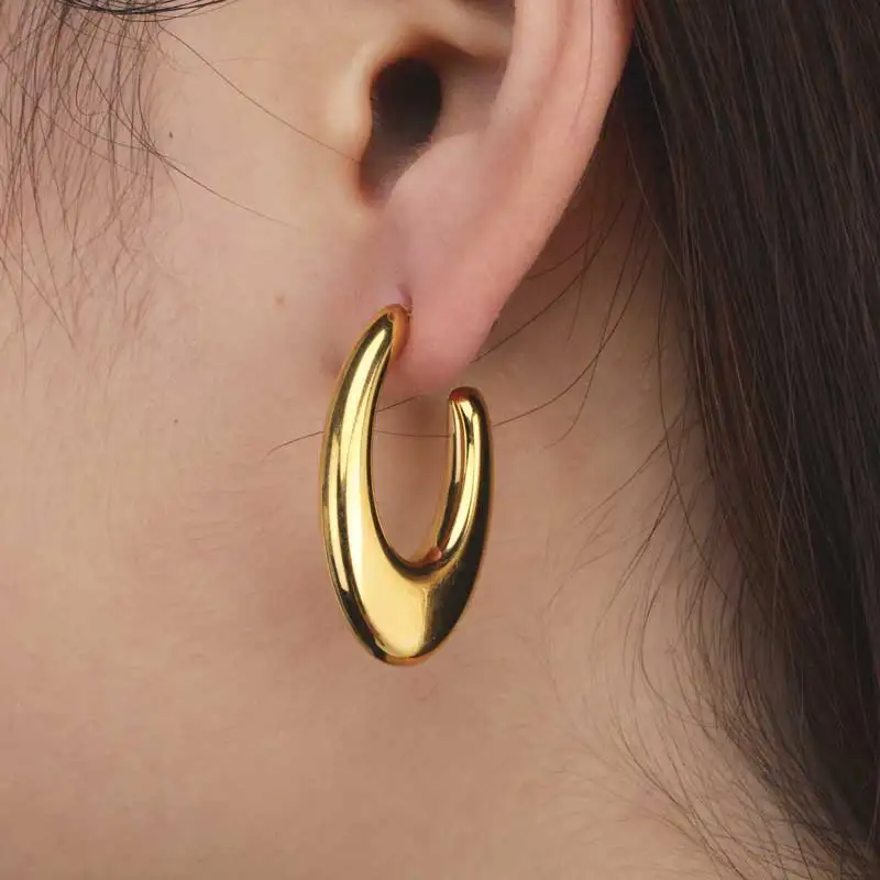 Женские серьги-подвески OUFEI серьги из нержавеющей стали ювелирные изделия для