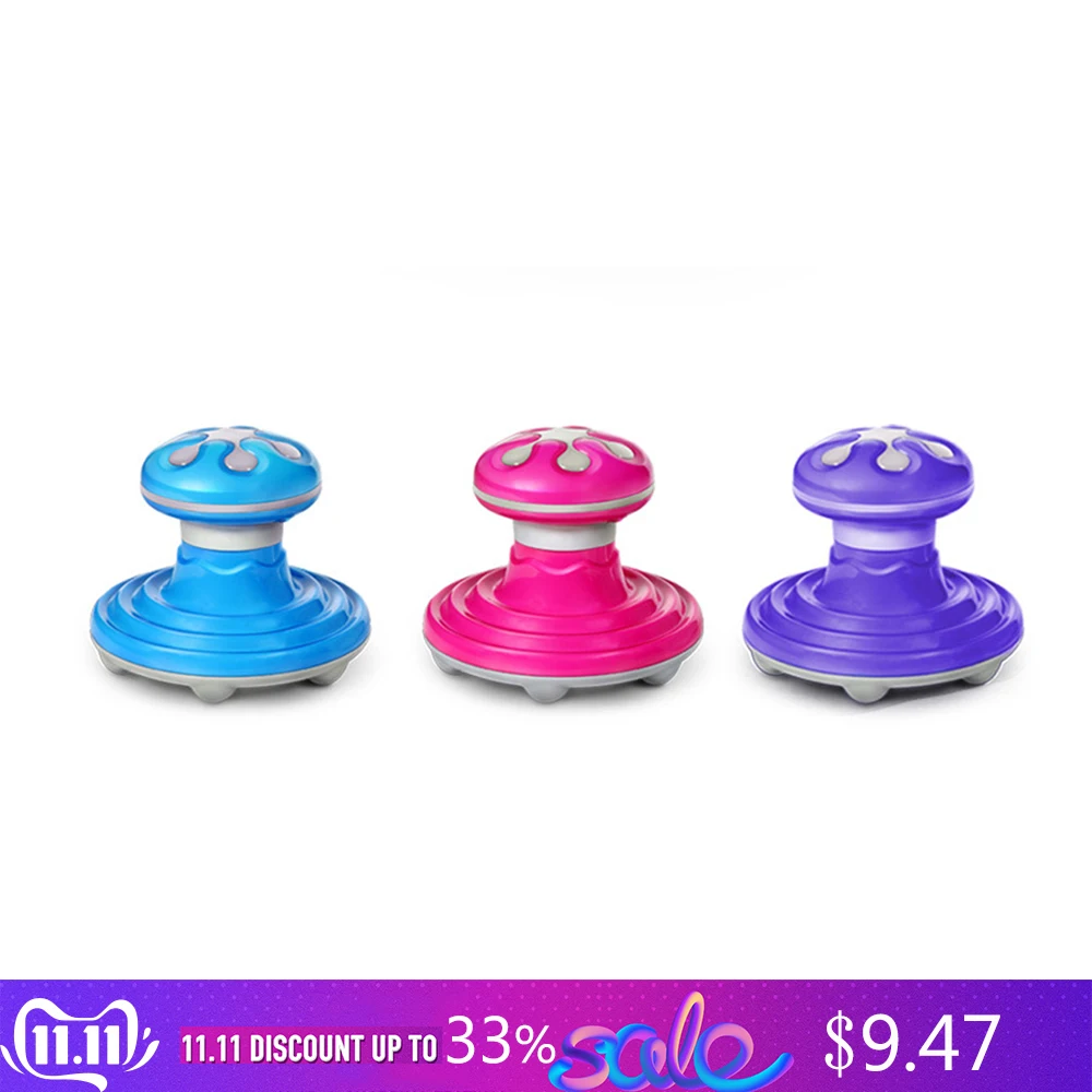 Новый мини массажер Электрический вибрирующий для лица шеи спины и плеч