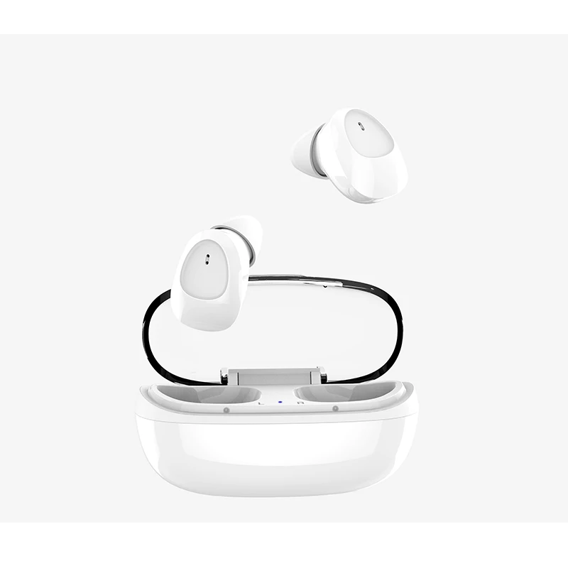 Белый Touch Key Smallest Bass Mini True Wireless Bluetooth 5.0 Headphones Earphone TWS HD Stereo Earbuds For xiaomi iphone huawei - Цвет: Белый