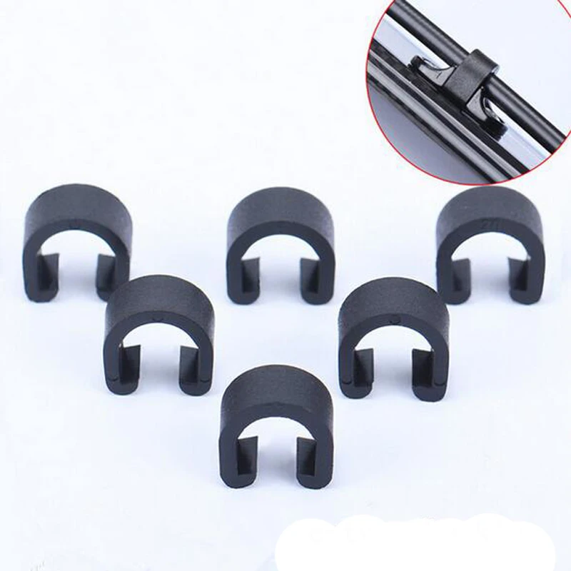 

1000pcs Bike Disc Brake Cable Sets Pipe Line Deduction Transmission Pipe C type Buckle Snap Clamp
