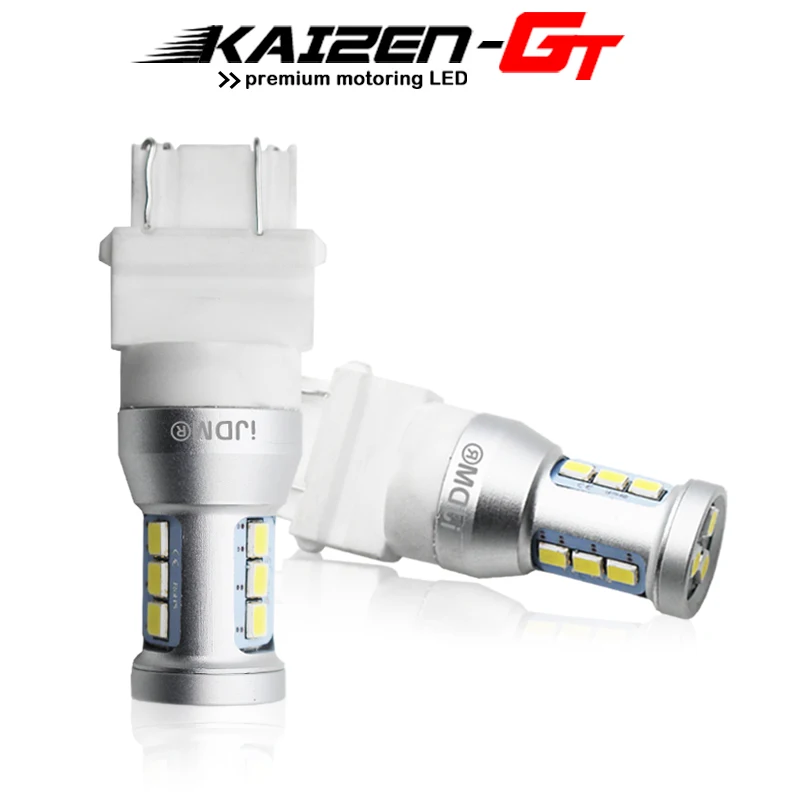 

Canbus 6000 К Ксенон Белый 3157 3357 3457 T25 Автомобильный светодиодный лампы 12-SMD для 2011-up Jeep Grand Cherokee фары дневного света DRL 12V