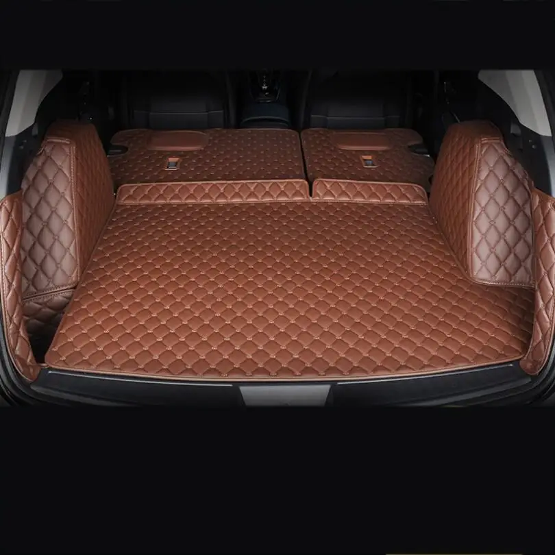 for Leather Car Cargo Liner Mat Trunk Mat for Acura rdx 2019 2020 Rug Carpet Interior Accessories luggage boot