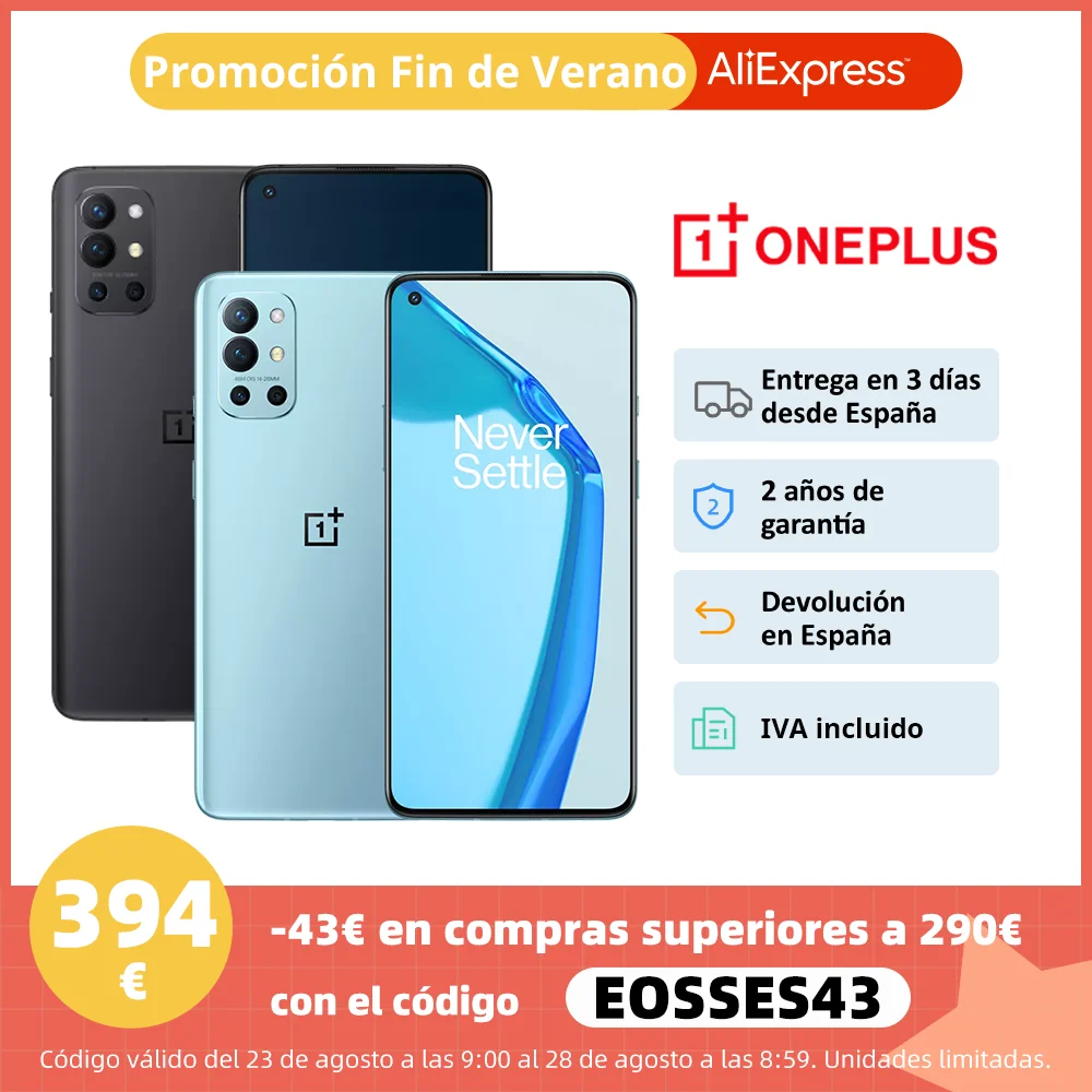 Смартфон OnePlus 9R 5G &quot8 + 128 Гб Snapdragon 870 120 Гц|Смартфоны| |