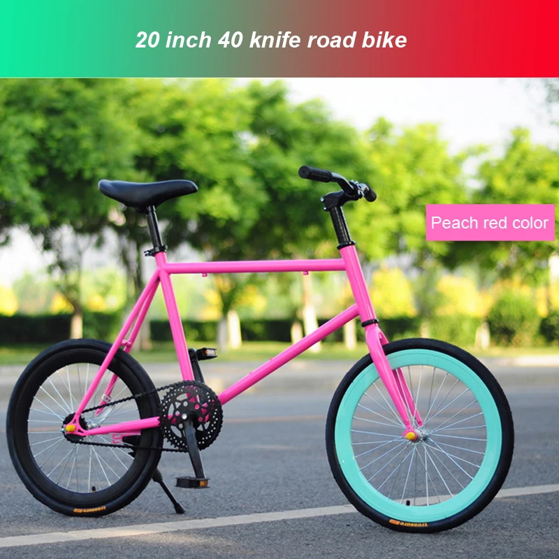 Велосипед дорожный с фиксированной передачей колеса 20 дюймов 40 ножей для мужчин