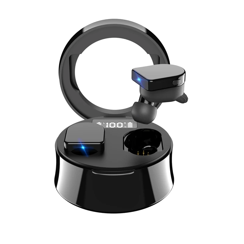 Беспроводные наушники с микрофоном Bluetooth 5,0 гарнитура Водонепроницаемая зарядка коробка Tws наушники для спортивной игры