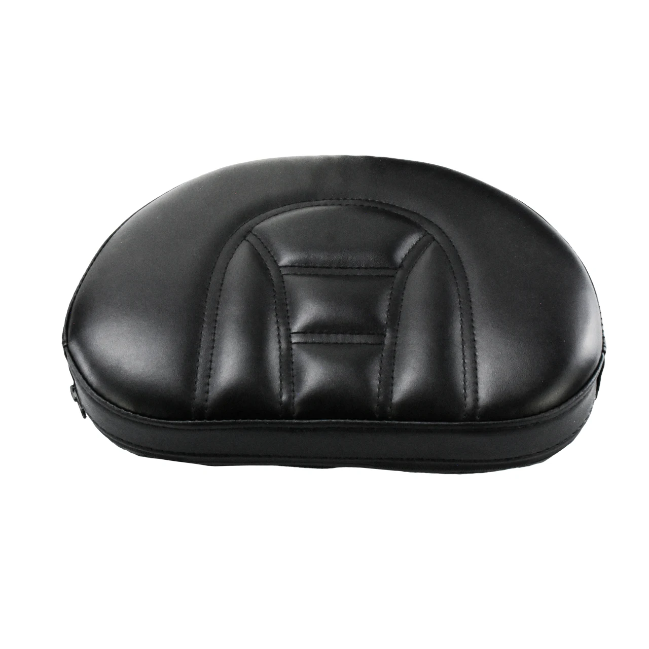 Motorcycle Black Rider Backrest Organizer Pad w/ Pocket For Harley Dyna Super Glide FXD Fat Bob Touring Sportster XL Softail |