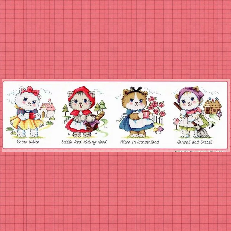 

Yihan 7 stich наборы для вышивки крестиком наборы для рукоделия хлопчатобумажная ткань флосс с подсчетом новый дизайн вышивка крестиком