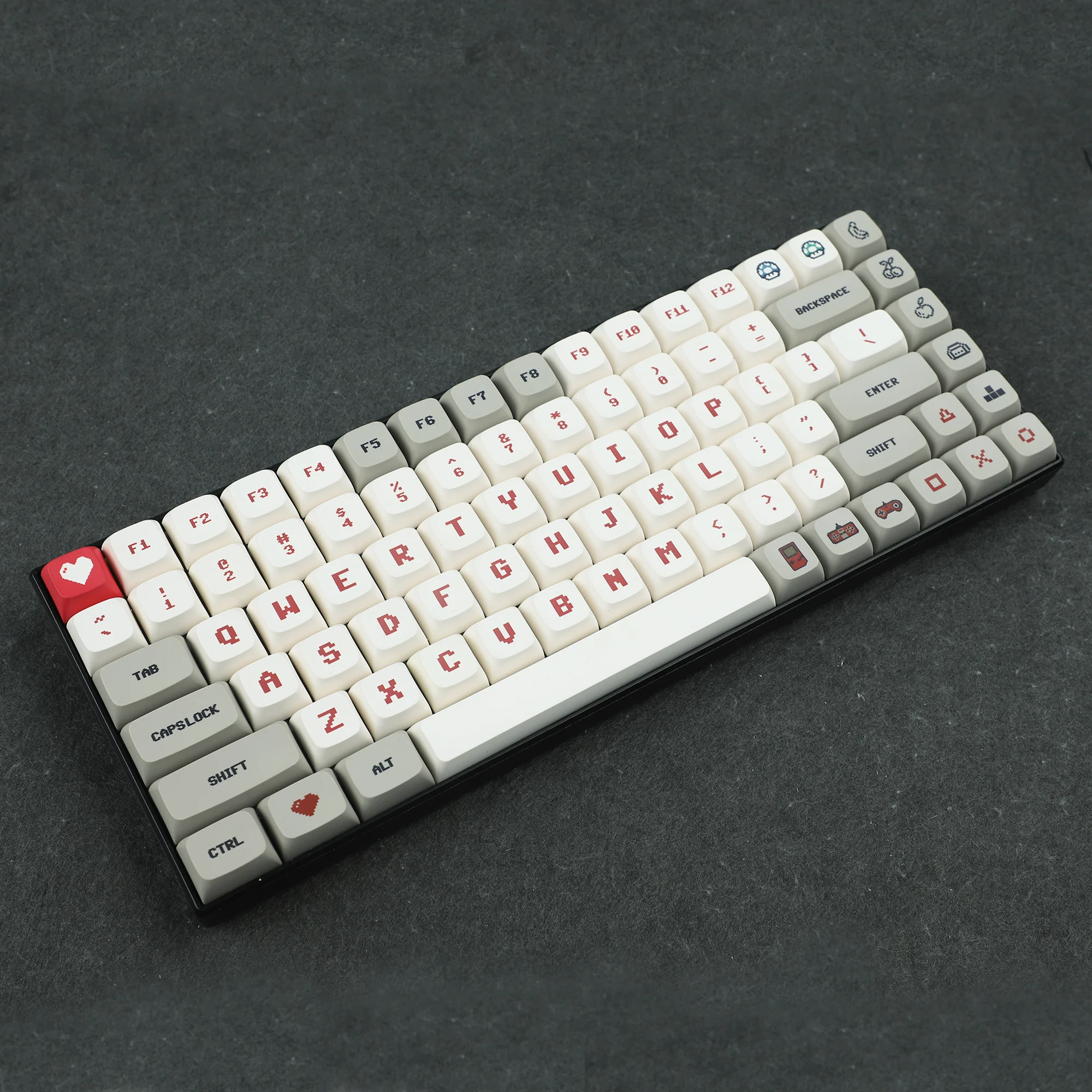 146 клавиши Gameboy Dye Sub ZDA PBT колпачок для ключей аналогичный XDA детской модели 104 87 61