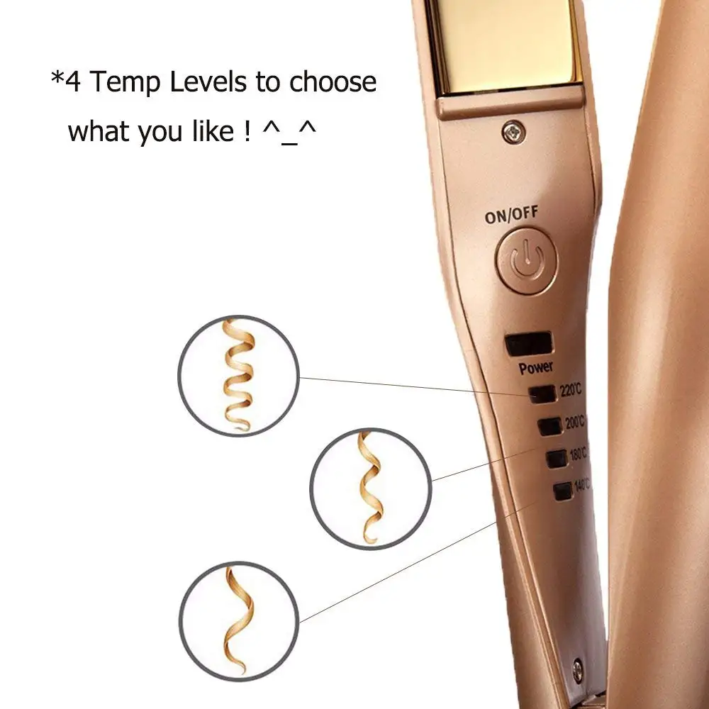 Высококачественный Профессиональный Выпрямитель для волос керамическая 3D