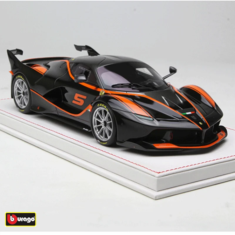 Bburago 1:18 FXXK 5 Супер спортивный автомобиль брелок для автомобильных ключей