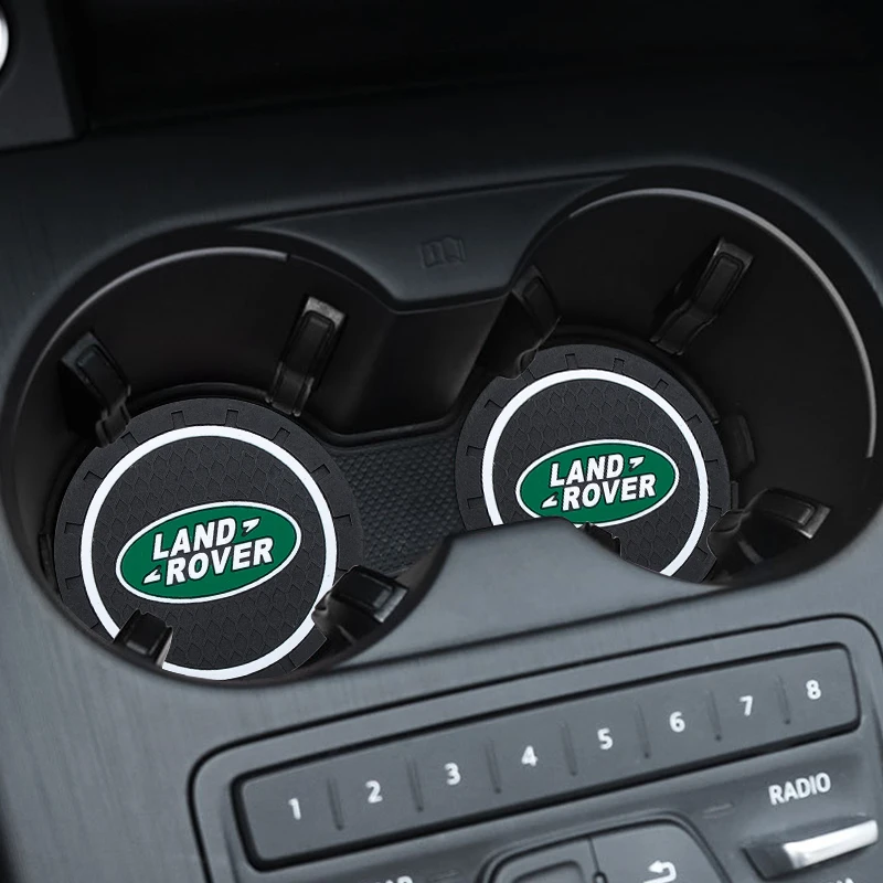 1 шт. нескользящий коврик для бутылки Land Rover Range Sport Evoque Discovery 3 4 | Автомобили и