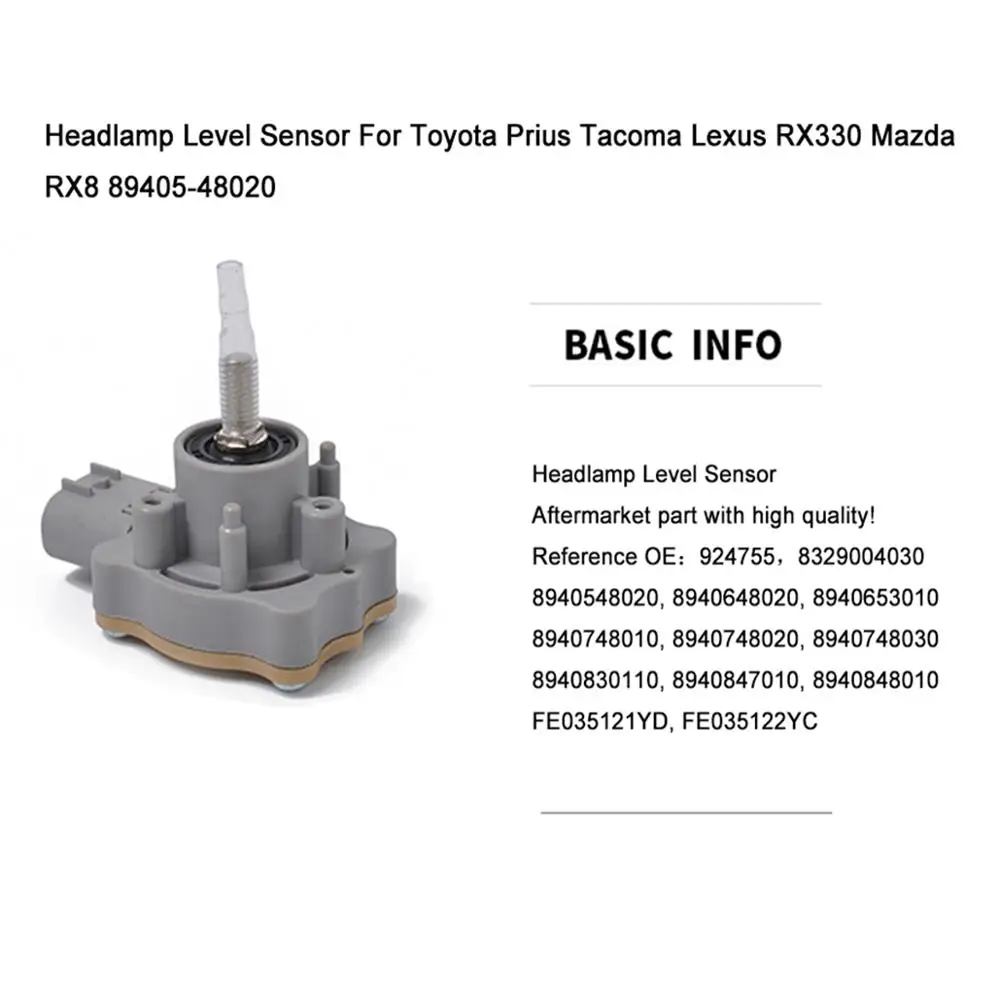 Датчик уровня фары для Toyota Prius Tacoma Lexus RX330 Mazda RX8 OE:89405-48020 | Автомобили и мотоциклы