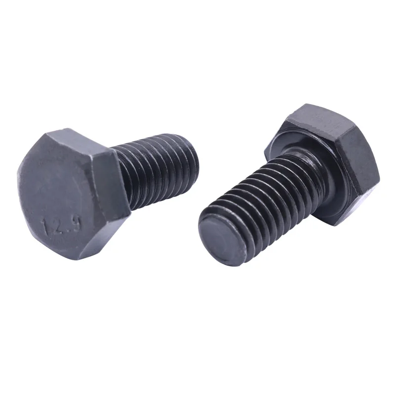 Болт с шестигранной головкой M6 M8 M10 M12 M14 M16 1/10 шт. черная легированная сталь 12 9 винт