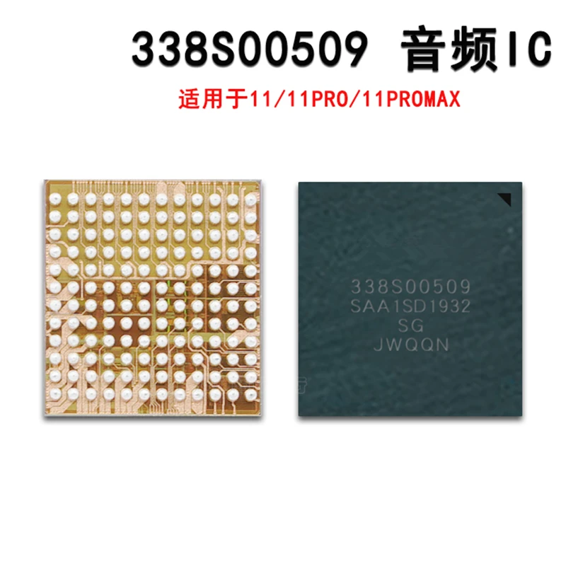 Chip de sonido IC c&oacute;dec, para iPhone 11/11 Pro/11 Pro Max, 338S00509, 5 unids/lote-0