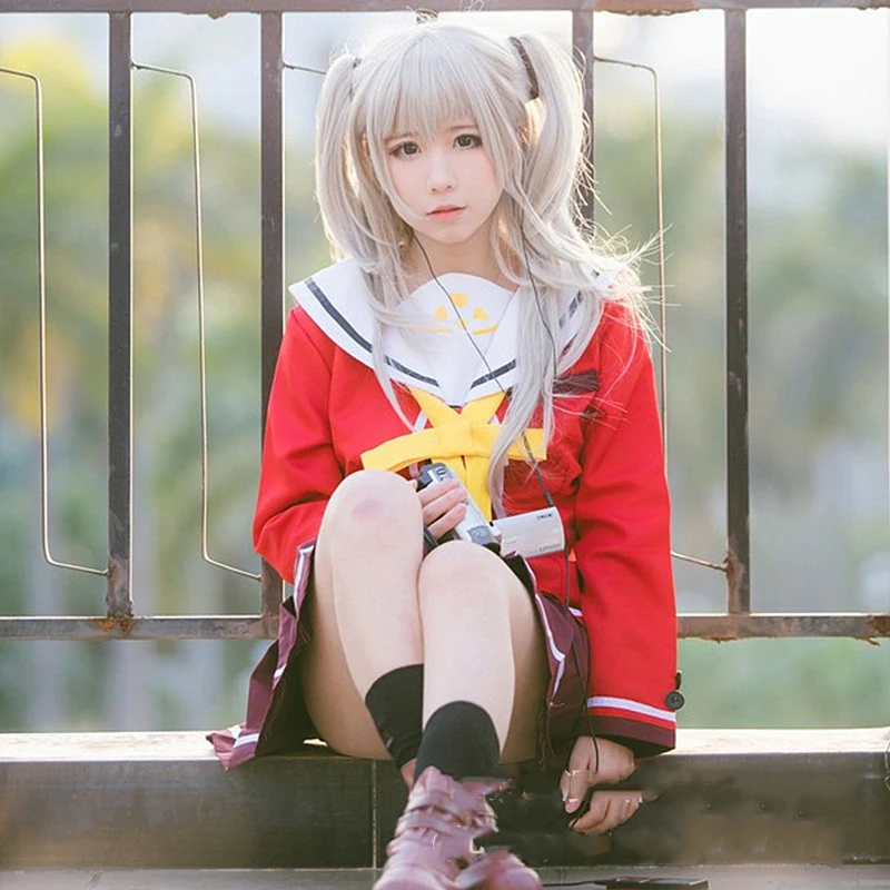 Аниме Шарлотта Тури НАО/США нишимори школьная форма косплей костюмы полный