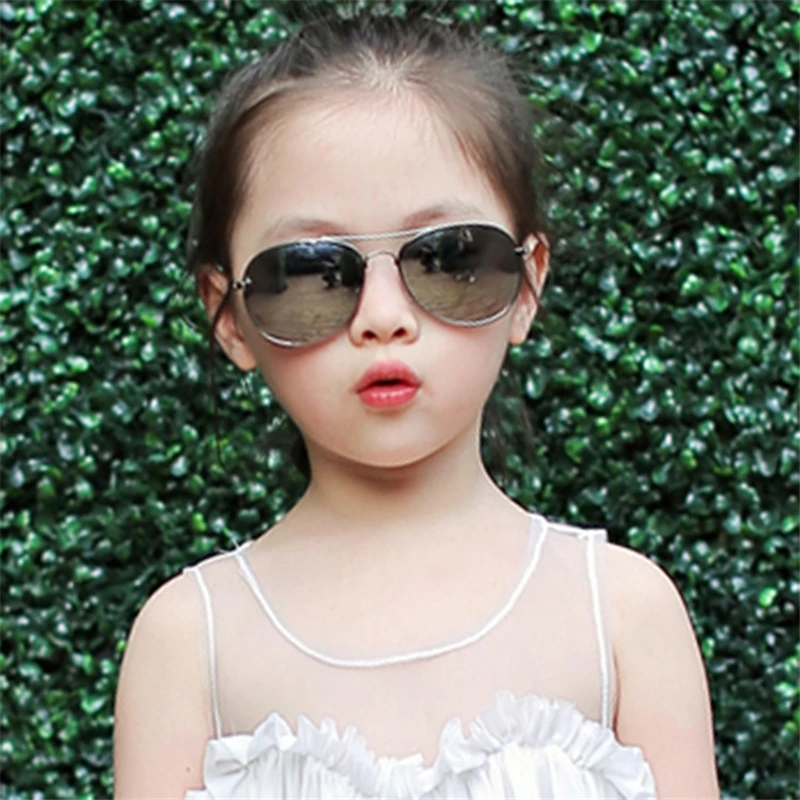 

Sunglasses Aviator Style Brand Design Children Sun Glasses 100%UV Protection Oculos De