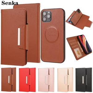 Leather Funda for iPhone 13 12 Mini 11 Pro Max XS XR 6 7 8 Plus Case
Luxury Flip Wallet Phone Bag Magnetic 2in1 Detachable Cover 3.49 USD