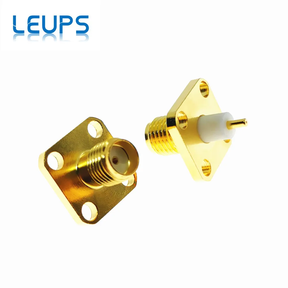 10 шт. панельный разъем с 4 отверстиями|connector female|connector smaconnector panel |