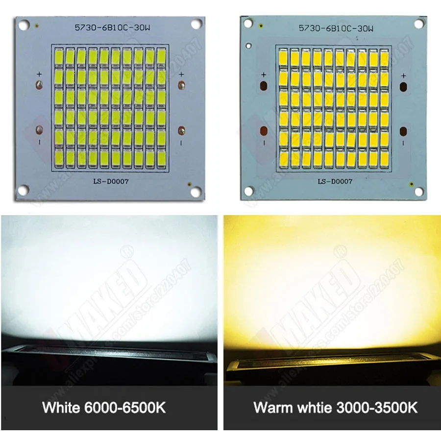 100 Вт яркость 5730/5054/ 2835 smd светодиодный источник света PCB алюминиевая пластина для