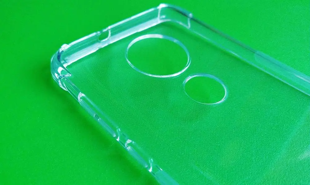 Прозрачный чехол для Motorola g7 plus противоударный прозрачный ТПУ Мягкий Роскошный
