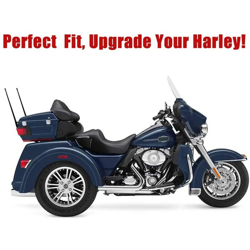 13-дюймовый короткие пользовательские Davidson мотоцикл антенна AM/FM для 1989-2018 Touring Electra