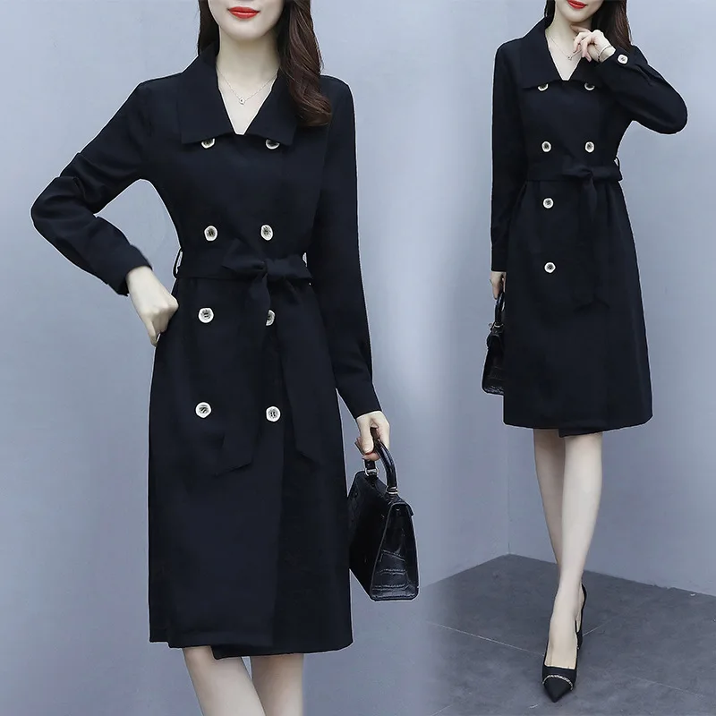 

Размера плюс женская осенняя и зимняя одежда новые модные возраст снижение свободного покроя средней длины; Куртка-ветровка