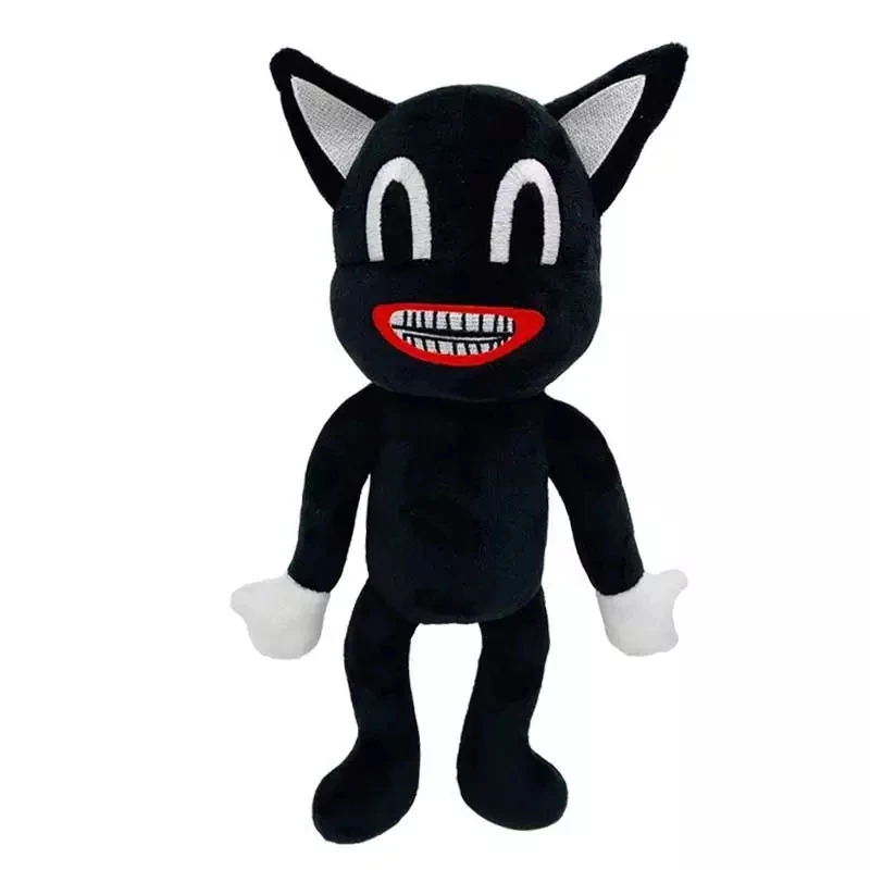 

Anime Siren Head Plush Doll Toys Scary Black White Red Sirenhead Cat Soft Cartoon Stuffed Figure Children Gifts