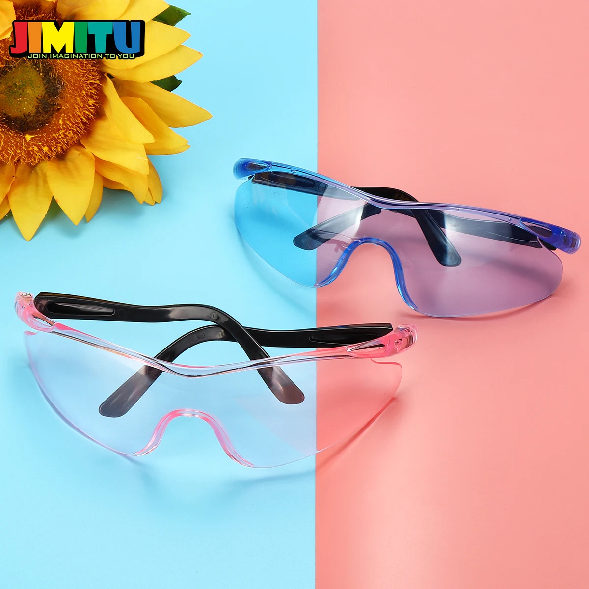 JIMITU 1Pc Plastic Durable Toy Gun Glasses for Nerf Accessories Protect Eyes Unisex Outdoor Children Kids Classic Gifts | Игрушки и