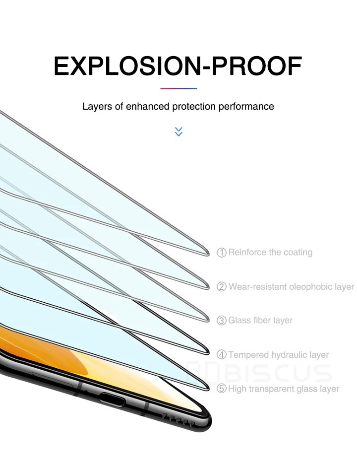 Закаленное стекло для защиты экрана с полным покрытием Samsung Galaxy A6 Plus 2018 SM-A605F/DS A 6