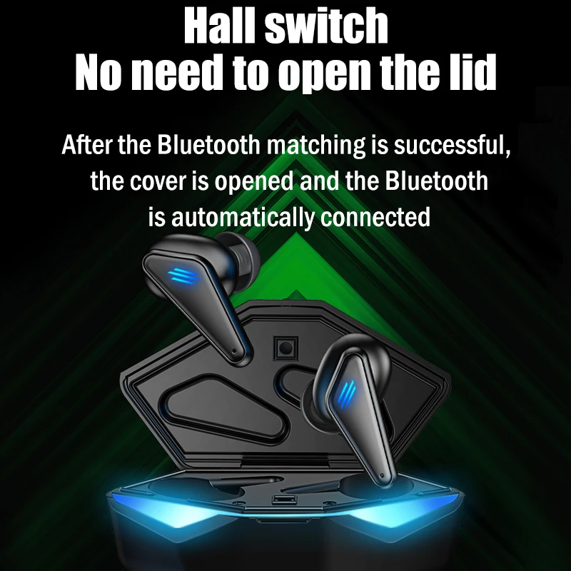 Игровая гарнитура K55 TWS наушники с низкой задержкой Bluetooth наушники-вкладыши