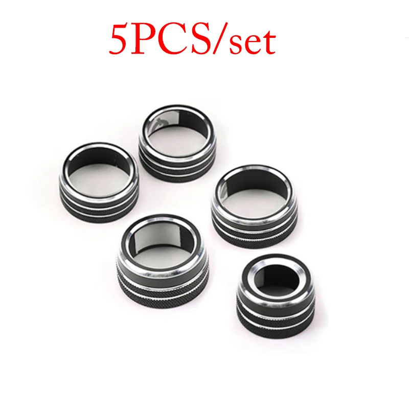 

5 шт./комплект, алюминиевые молдинги для автомобильного кондиционера Toyota Camry 2018 70