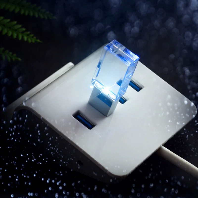 

Новый 3,0 высокоскоростной длинный и короткий размер кристаллический USB настраиваемый логотип