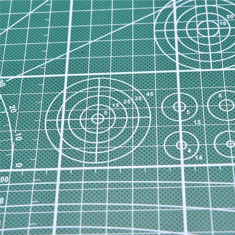 

Double Sided Cutting Mat A4 Durable Cut Pad Patchwork Tool Handmade Cutting Plate Dark School Supplies 22x30cm