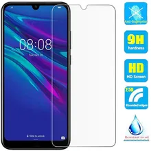2Pcs Tempered Glass For Huawei Y5 Y6 Y7 Prime Pro Y9 2019 Glass Screen Protector On For Huawei P Smart Z 2019 Protective Film